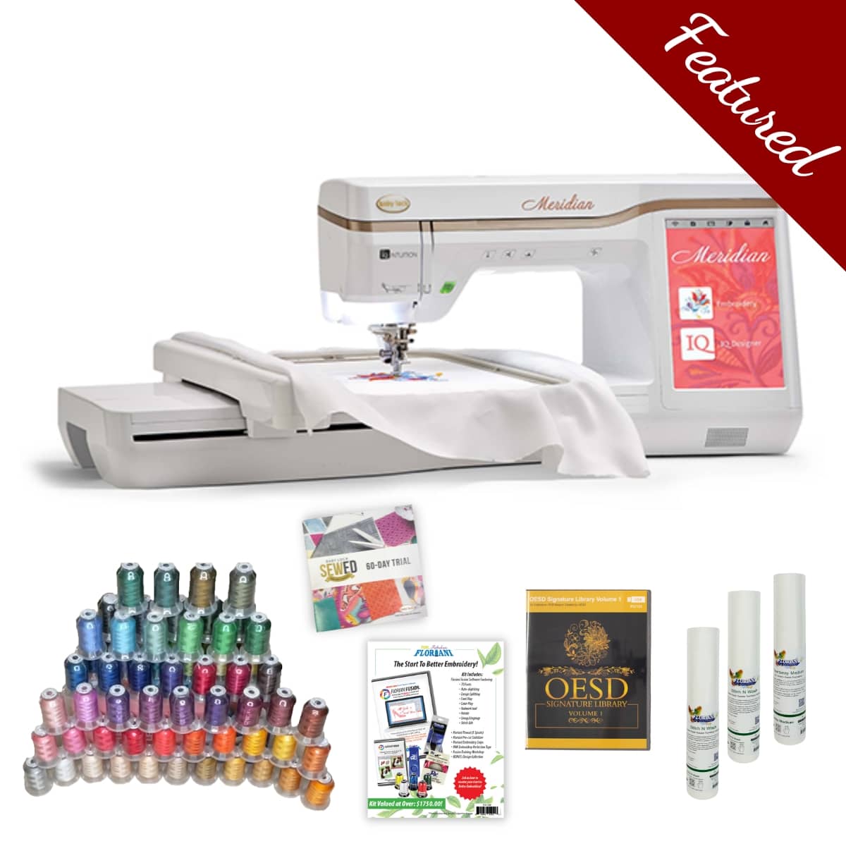 Baby lock Meridian sewing machine is available at all Moore's locations