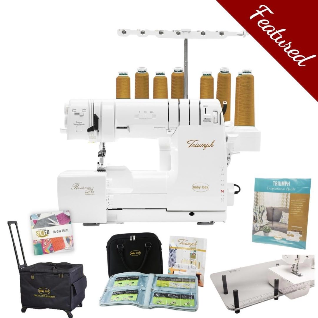 Baby Lock Eclipse DX Serger on sale now at Moore's Sewing.