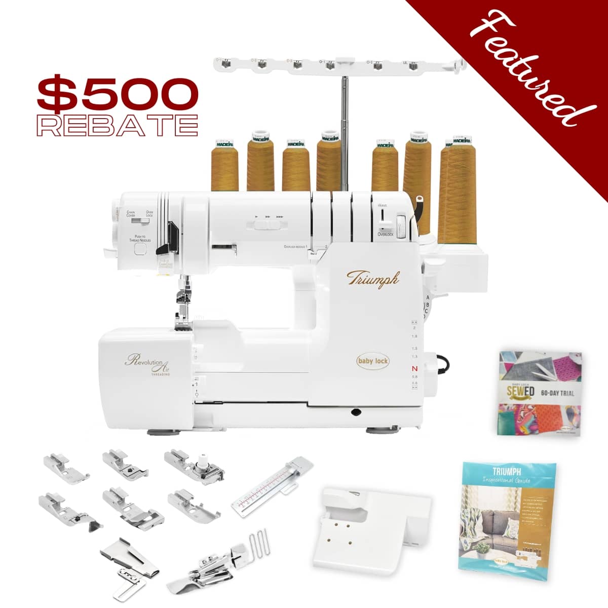 Triumph vs Accolade Comparison Moore's Sewing