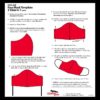 Creative Grids Face Mask Template Instructions