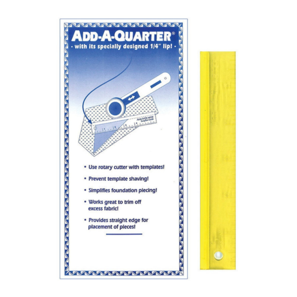 CM Designs Add-a-Quarter 6 inch Ruler