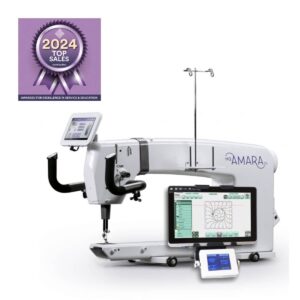 Handi Quilter Amara with Pro-Stitcher main product image with 2024 dealer award