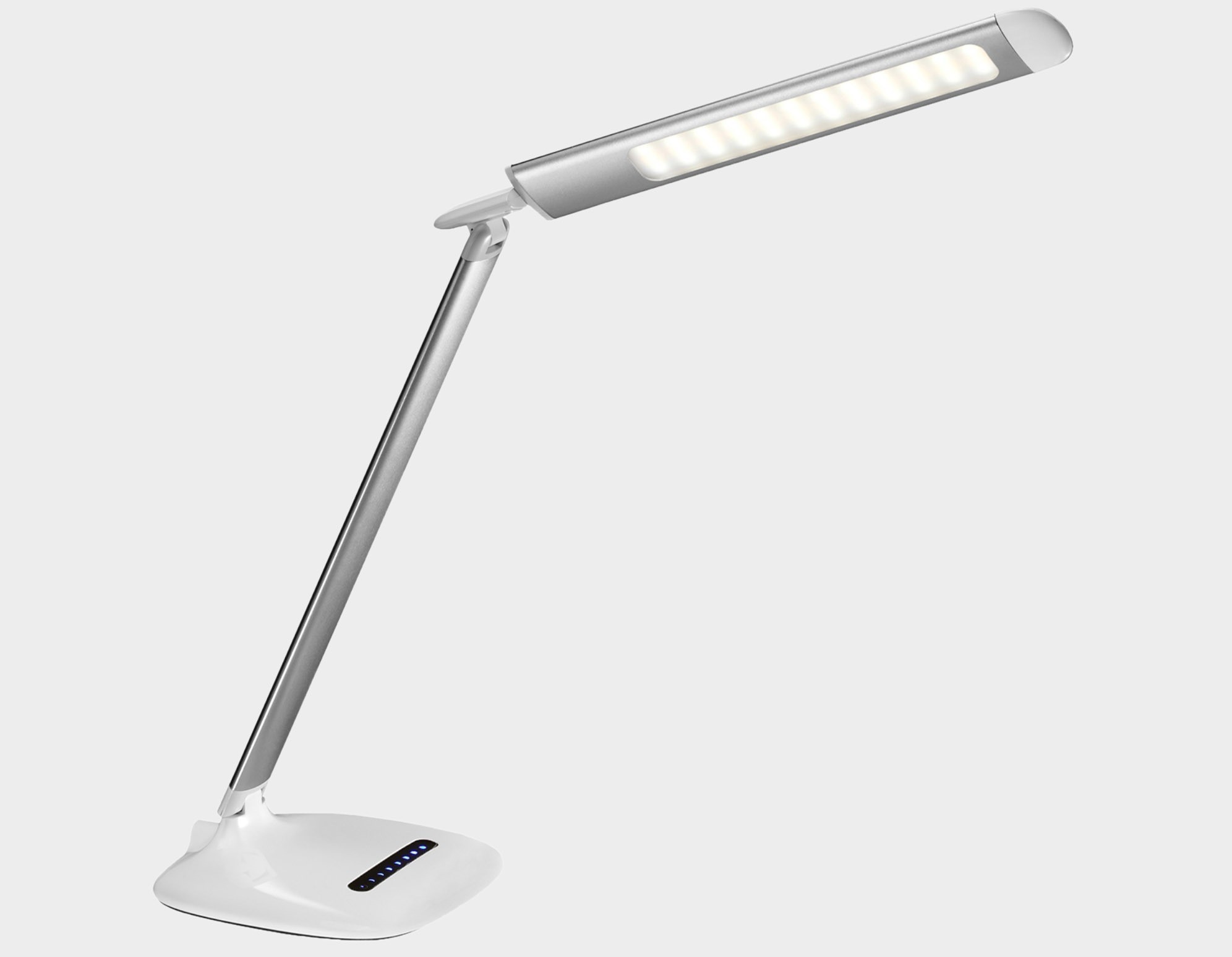 Daylight Sewing Machine lamp with woman sewing