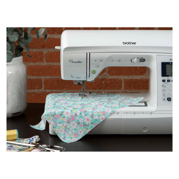 Buttons to access machine features