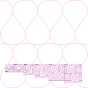 Sew Steady Ribbon Quilting Template