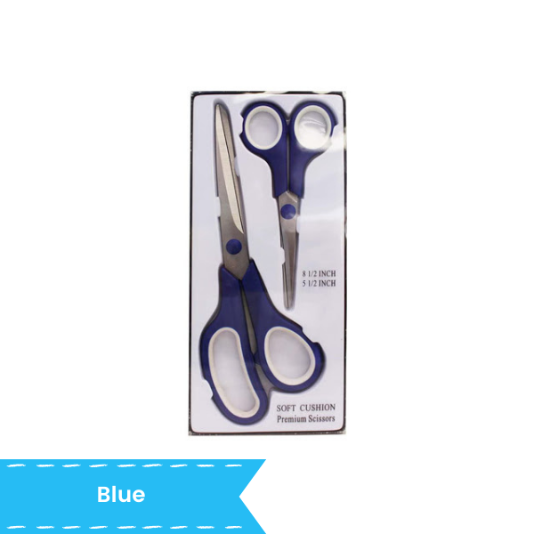 Allary Soft Cushion Premium Scissors color blue