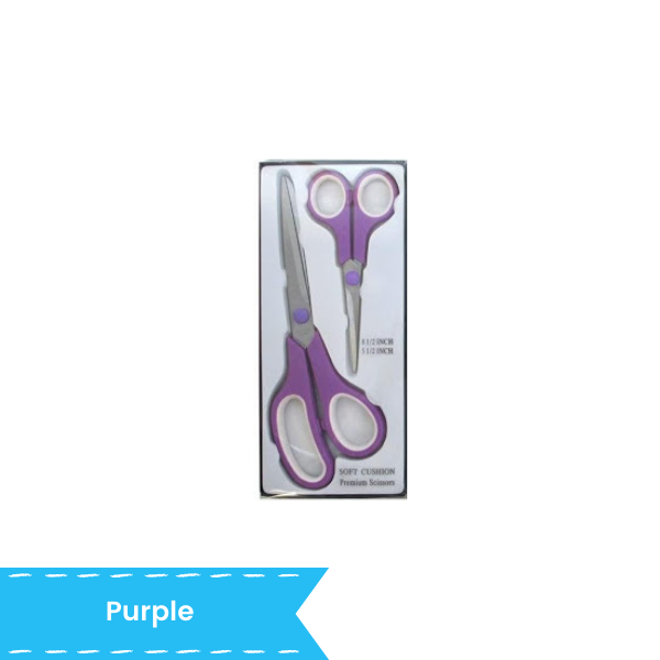 Allary Soft Cushion Premium Scissors color purple