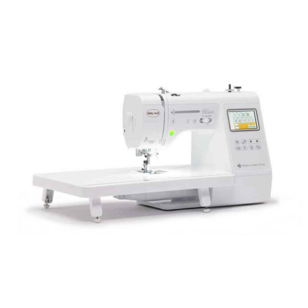 Baby Lock Verve sewing machine with extension table
