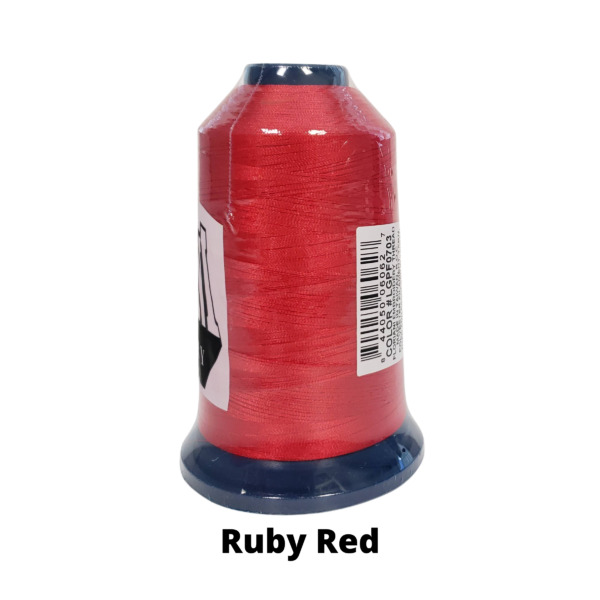 Floriani Ruby Red 5000 meter polyester embroidery thread