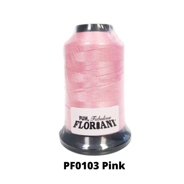 Floriani Polyester Embroidery Thread PF0103 Pink