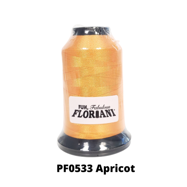 Floriani Polyester Embroidery Thread PF0533 Apricot