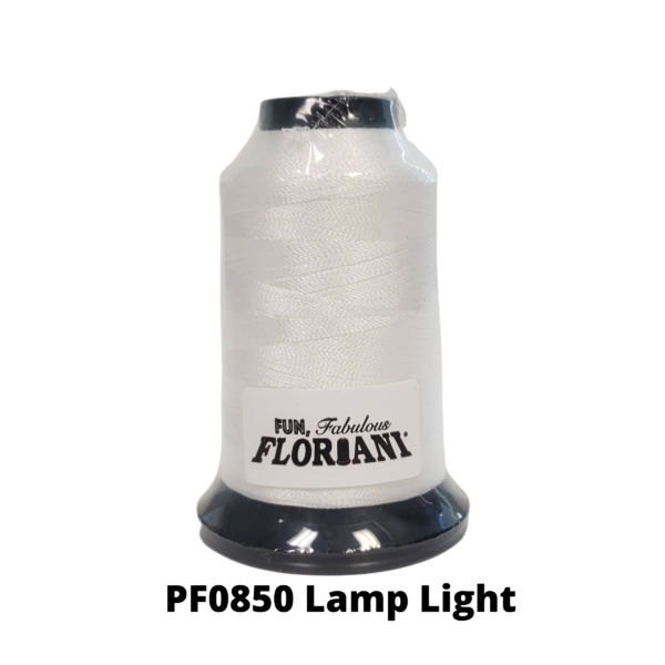 Floriani Polyester Embroidery Thread PF0850 Lamp Light