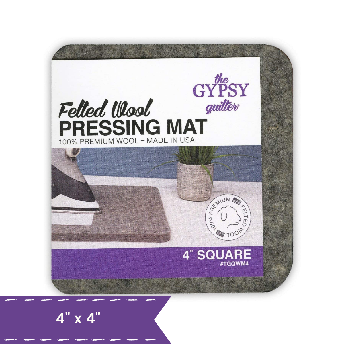 Wool Pressing Mat for Quilting Wool Ironing Mat for Quilters, Crafts,  Ironing, Blocking, Embroidery & More