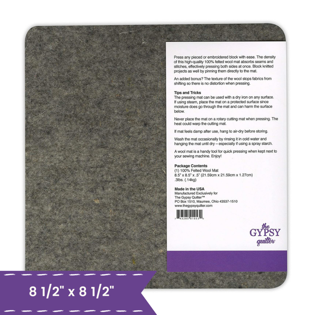 The Gypsy Quilter Wool Pressing Mat Moore's Sewing