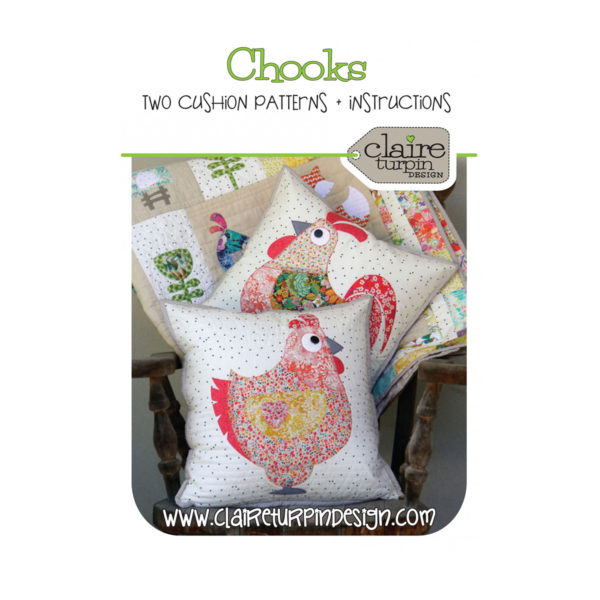 Claire Turpin Chooks Cushion Patterns main product image