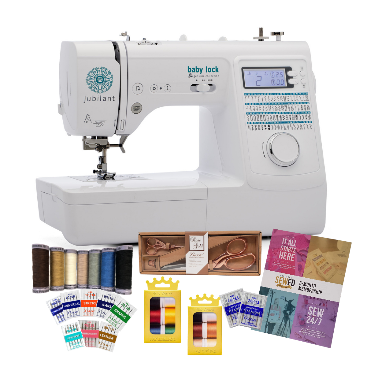 Baby Lock Jubilant is available at all Moore's Sewing locations