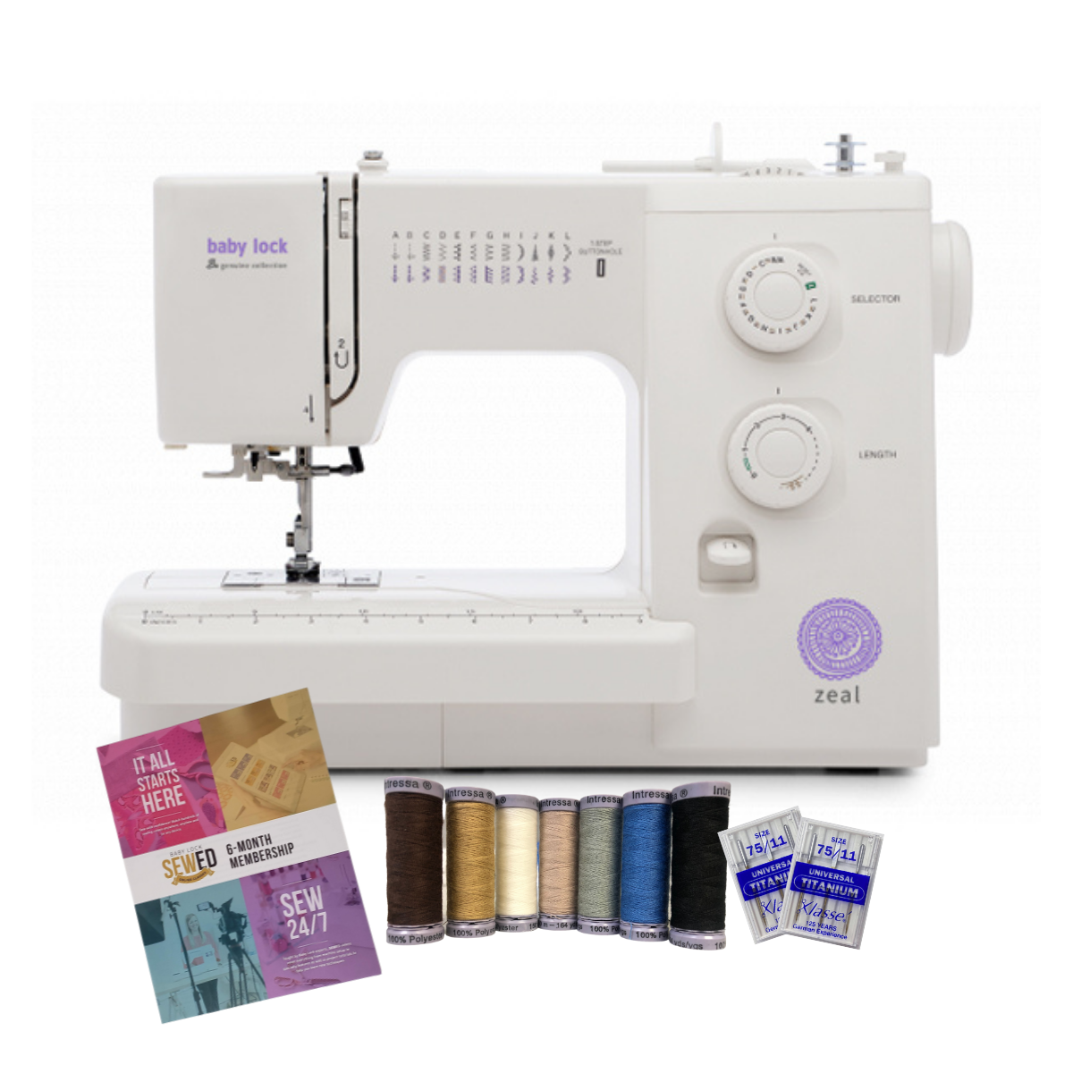 Baby Lock Zeal on sale now at all Moore's Sewing locations