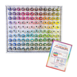 Floriani Spectrum thread set with Rainbow Software main product image