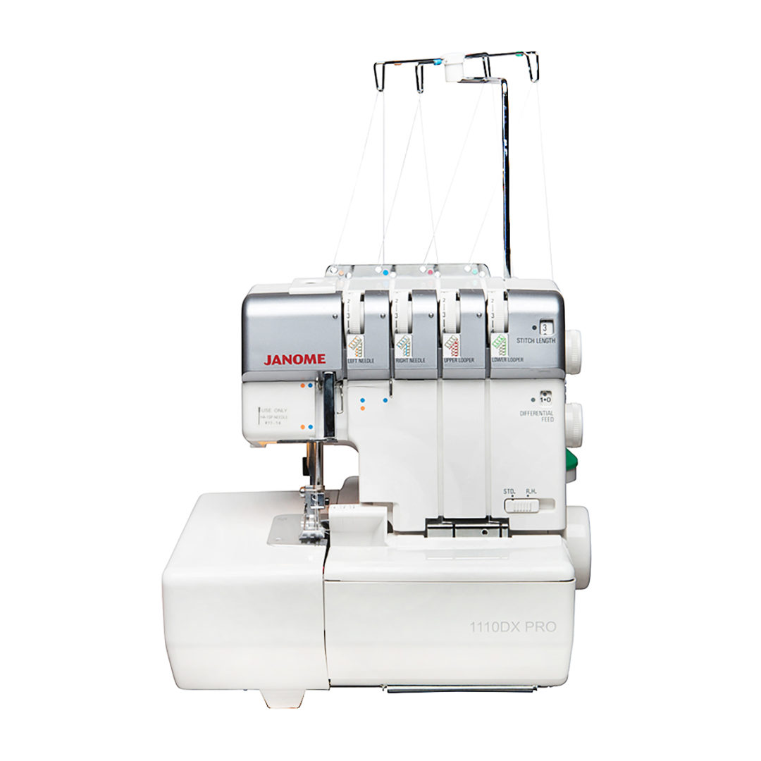 Janome 1110DX Serger is available at all Moore's Sewing locations