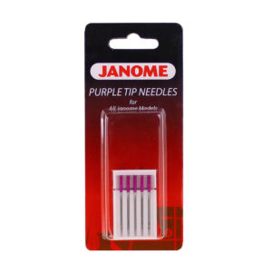 Janome Purple Tip Embroidery Needles main product image