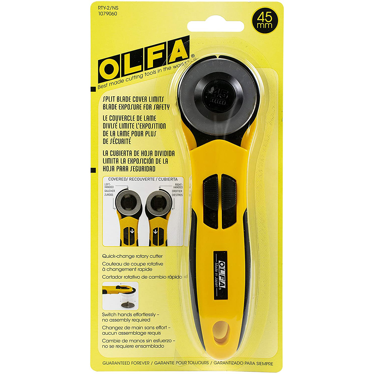 Olfa Quick-Change Rotary Cutter 45mm - Moore's Sewing