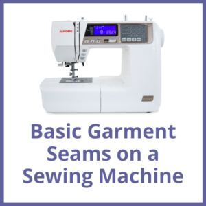 Basic Garment Seams