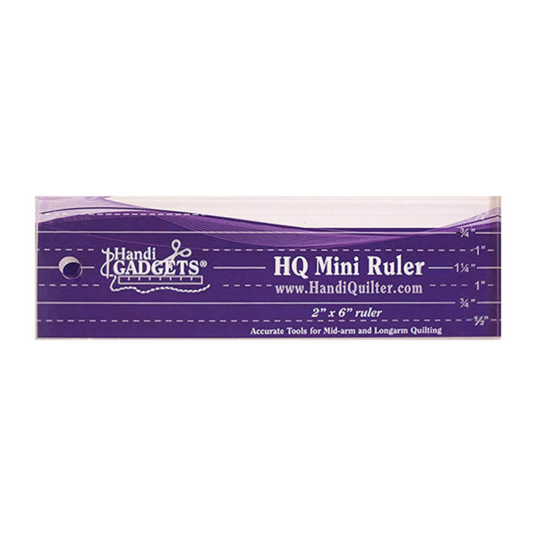 Handi Quilter Mini Ruler 2" x 6" main product image