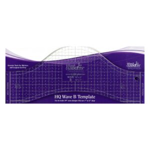 Handi Quilter Wave B Template Main Product Image