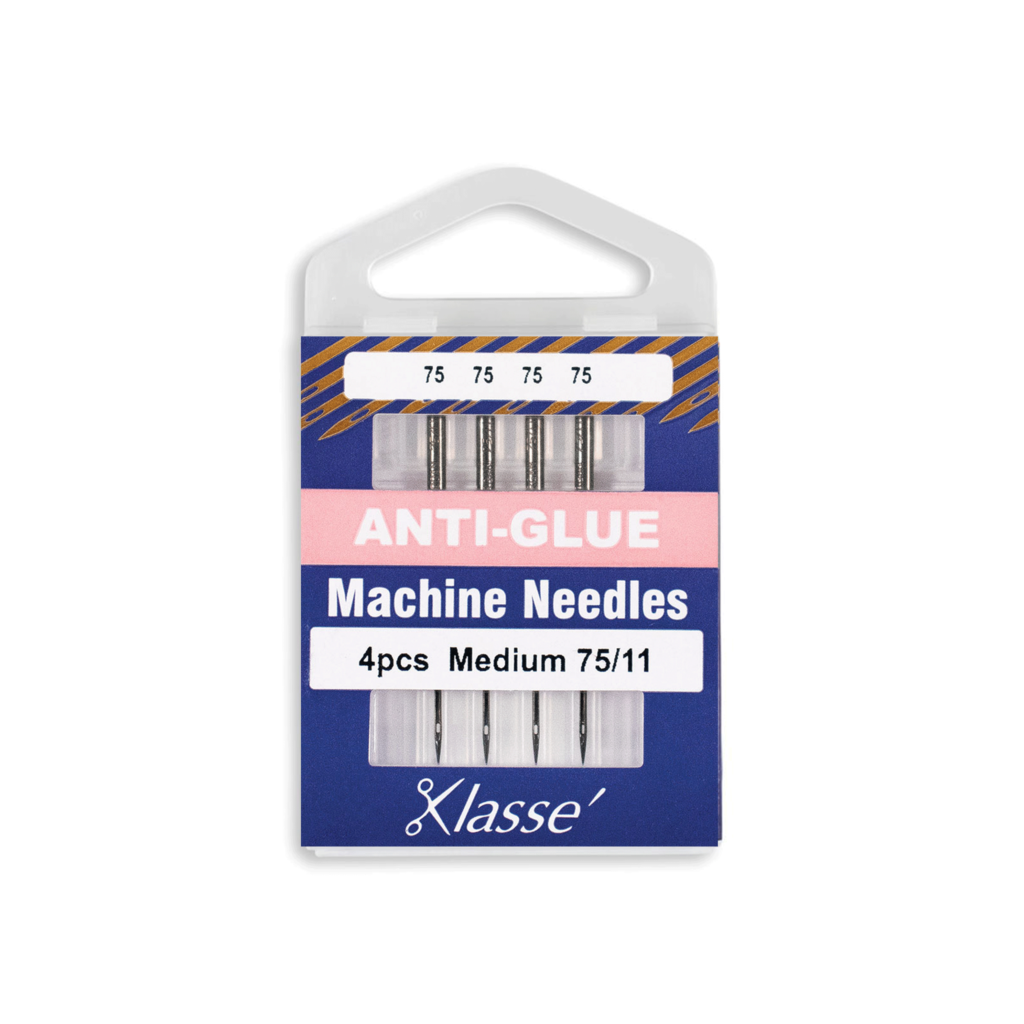 Klasse AntiGlue Machine Needles Multiple Sizes 4 Pack Moore's Sewing