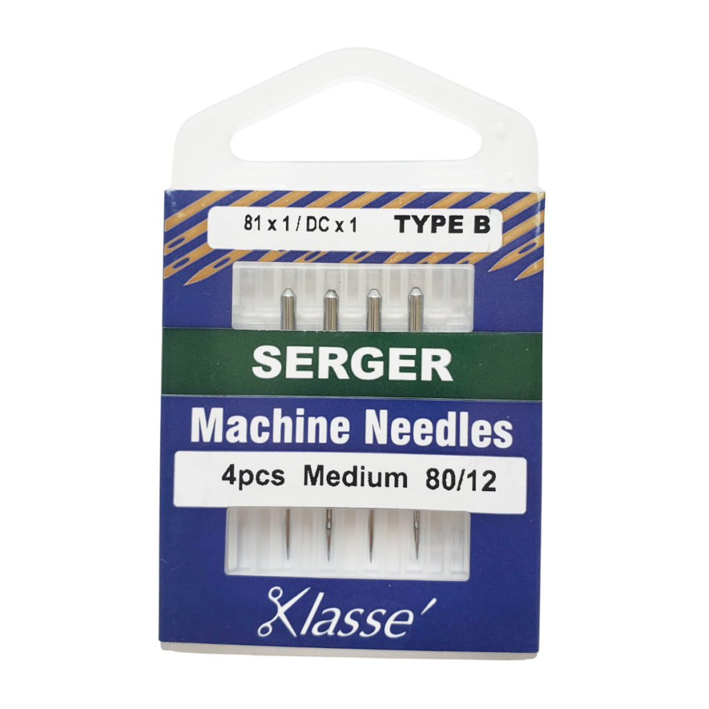 Klassé Serger Machine Needles Type B 4 pack Moore's Sewing