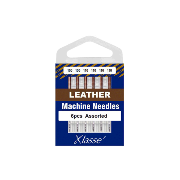 Klasse Leather Needles- Multiple Sizes - 6 Pack