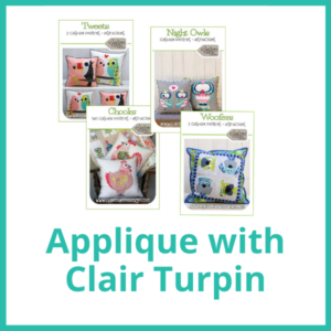 Applique with Claire Turpin