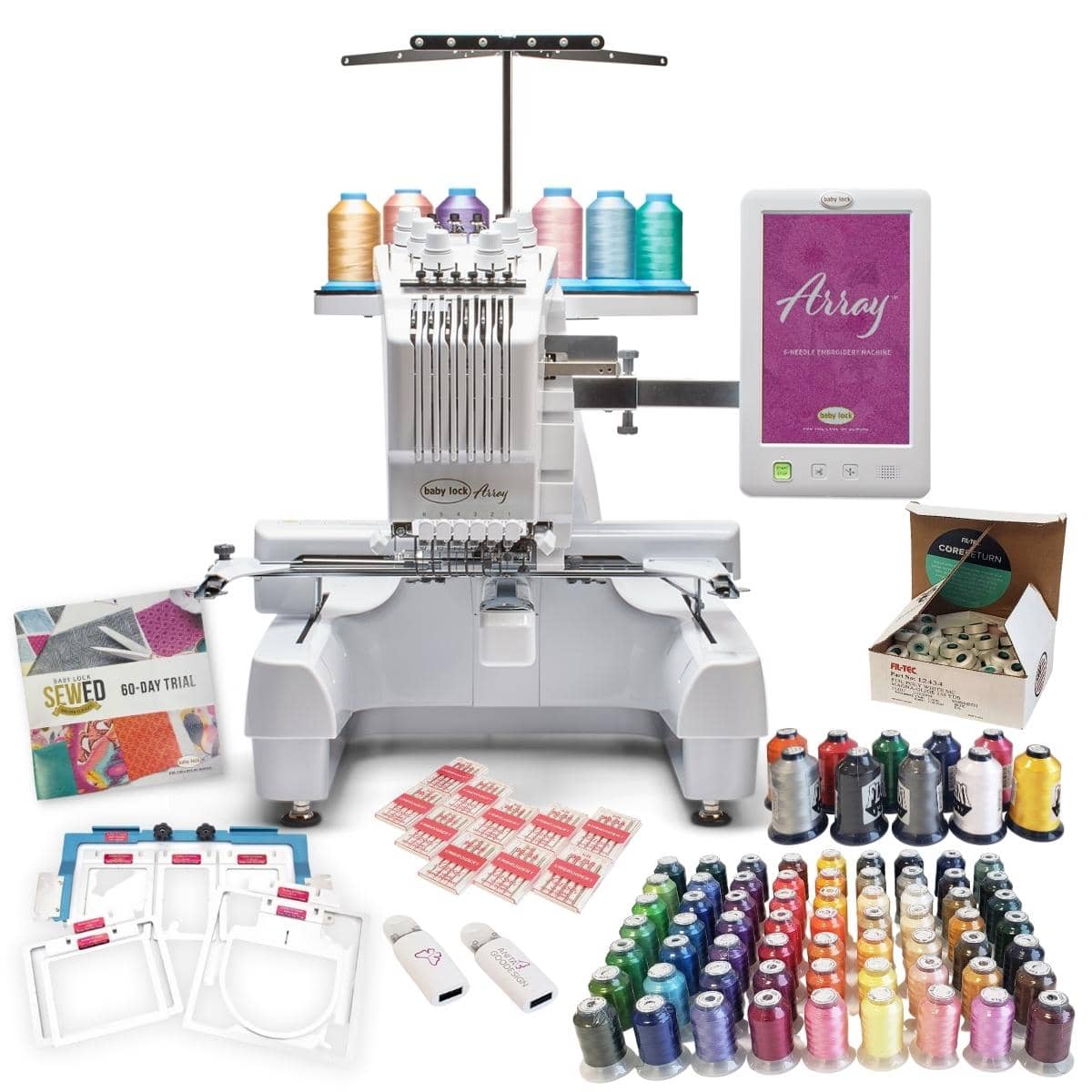 Baby Lock Venture 10 Multi-Needle Embroidery Machine — Carolina Sew N Vac