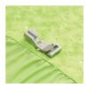 Baby Lock Ruffling Foot (8-thread) with sewing sample