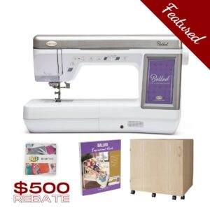 Ballad Sewing Machine Main product image with featured bundle
