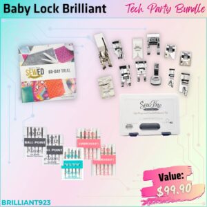 Baby Lock Brilliant bundle for Tech Party