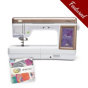 Chorus Baby lock quilting and sewing machine with featured bundle