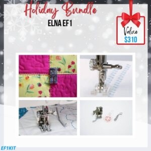 Elna EF1 Bundle for holiday sale