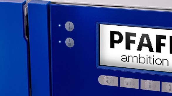 Pfaff Ambition 610 LCD screen