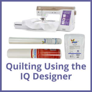 Quilting Using the IQ Designer