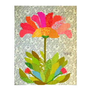 Laura Heine Phoebe Applique Flower Quilt Pattern main product image