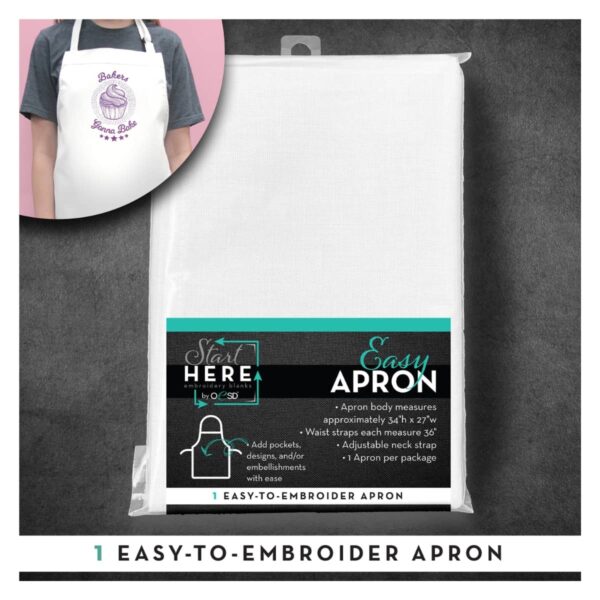 OESD Easy To Embroider Apron main product image