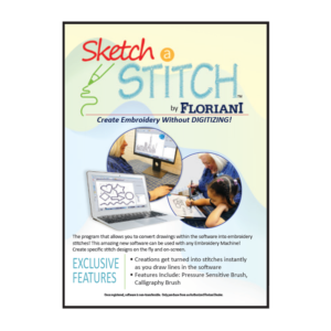 Floriani Sketch a Stitch software main product image