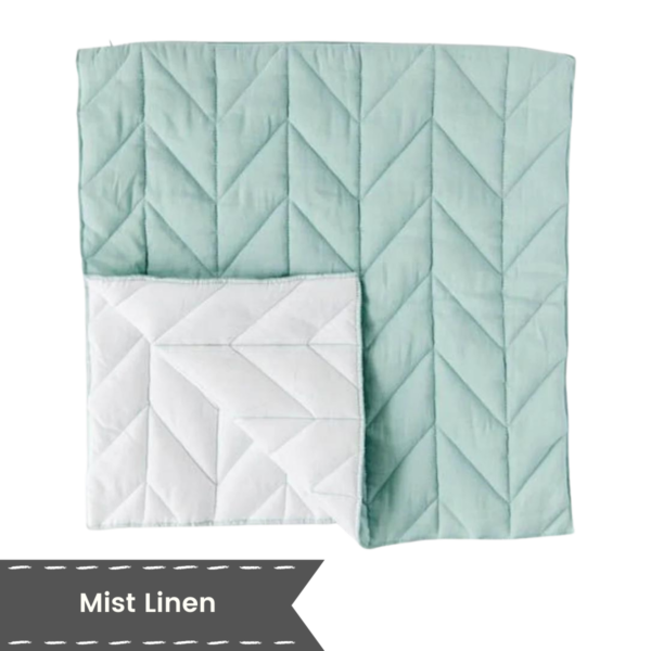 Kimberbell Quilted Pillow Blank color mist linen