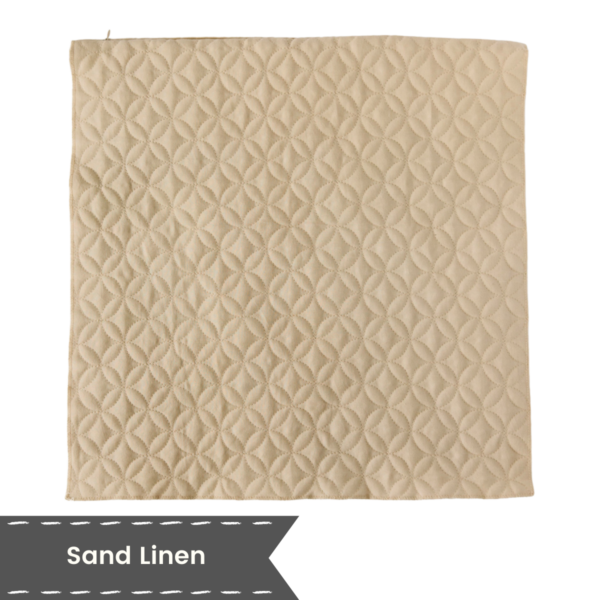 Kimberbell Quilted Pillow Blank color sand linen