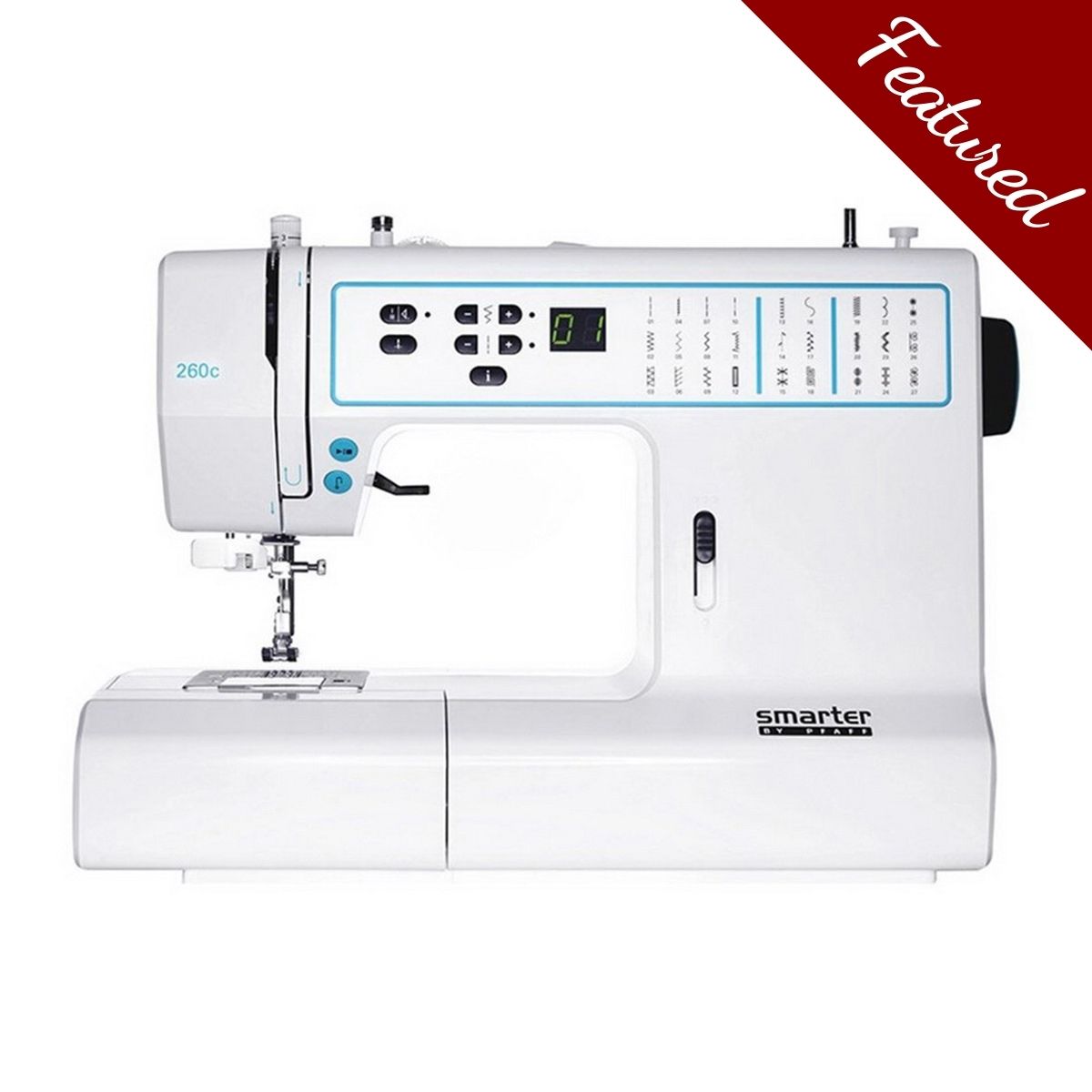 Smarter by Pfaff 260c is available at all Moore's Sewing locations