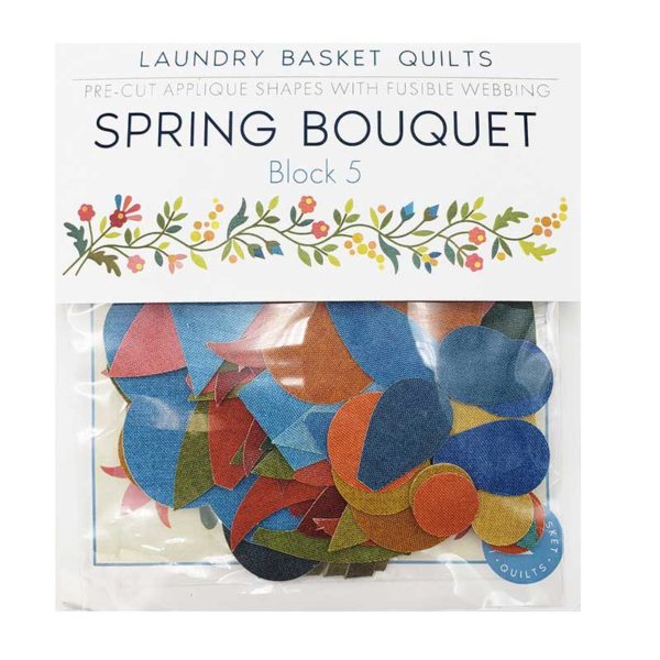Laundry Basket Quilts Spring Bouquet main product image