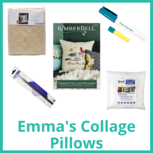 Emma's Collage Pillows