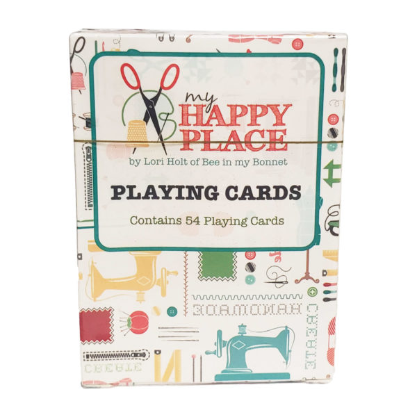 My Happy Place Playing Cards by Lori Holt
