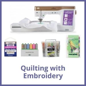 Quilting with Embroidery